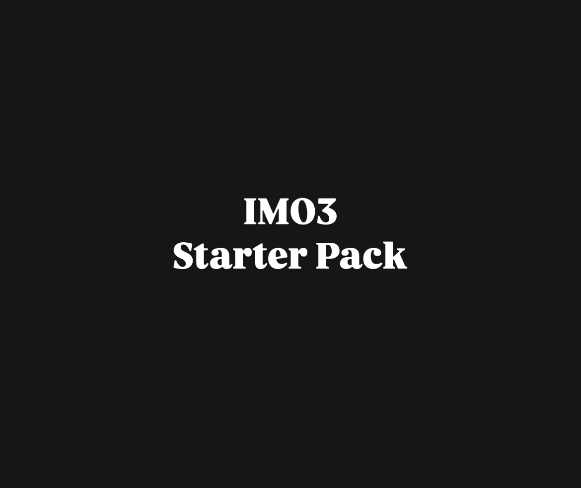 ***BEST SELLER*** IMO3 Starter Pack